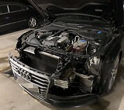 Suniokotas apvogtas &bdquo;Audi&ldquo; automobilis