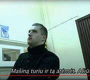 Sulaikytas vairuotojas