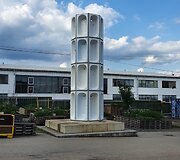 Industrinio kultūros centro aplinka ir eksponatai