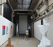 Industrinio kultūros centro aplinka ir eksponatai