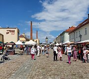 Alaus darykloje Pilzeno mieste