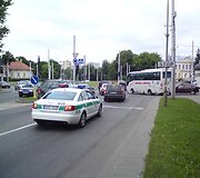 &Scaron;ie policininkai tik važiavo pro &scaron;alį ir nesustojo, bet forminti įvykio po minutės atskubėjo jų kolegos.  