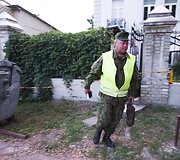 Atvykę i&scaron;minuotojai nustatė, kad sumai&scaron;tis kilo dėl seno surūdijusio gesintuvo