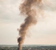 Gaisras Zujūnų seniūnijoje buvo matomas ir i&scaron; aplinkinių rajonų