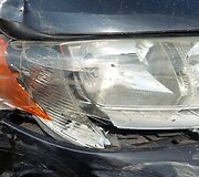Apdaužytas automobilis
