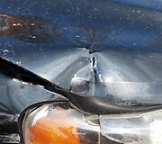 Apdaužytas automobilis