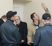 Vytautas &Scaron;altenis ir Maartenas Sebastianas Spanjaartas teisme