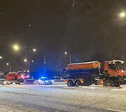 Eismo sąlygos naktį Vilniuje