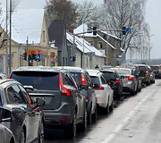 Tilto remontas ir spūstys &scaron;alia jo