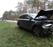 &bdquo;Audi Q7&ldquo; įvykio vietoje