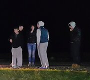 Kelionę į Klaipėdą pakelės griovyje baigusi kompanija