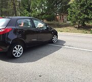 &bdquo;Mazda&ldquo; įvykio vietoje