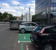 Valdemaro Toma&scaron;evskio vairuotojo automobilis VW (stovi važiuojamojoje dalyje)