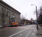 Prie statybvietės Vilniaus centre įrengta laikinoji pėsčiųjų perėja