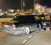 Sulaikytas girtas BMW vairuotojas