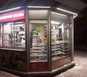 Apmėtytas kioskas