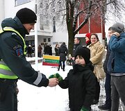 Policijos akcijos Tel&scaron;iuose akimirka