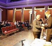 Padėkos vakaro akimirka