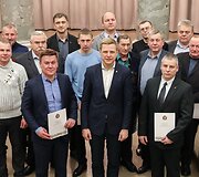 Padėkos vakaro akimirka