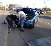BMW po avarijos