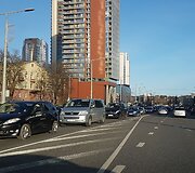 Spūstis po BMW avarijos