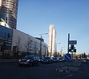 Spūstis po BMW avarijos