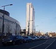 Spūstis po BMW avarijos