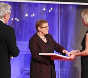 VU įteiktos Nacionalinės pažangos premijos nusipelniusiems Lietuvos mokslininkams