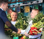 Evaldo Petrausko sutiktuvių akimirka