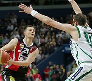 Rungtynių tarp &bdquo;Lietuvos ryto&ldquo; ir &bdquo;Žalgirio&ldquo; momentas