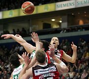 Rungtynių tarp &bdquo;Lietuvos ryto&ldquo; ir &bdquo;Žalgirio&ldquo; momentas