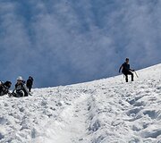Lietuvių alpinistai kopia į Monblaną