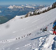 Lietuvių alpinistai kopia į Monblaną