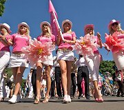 Latvijos blondinės &scaron;ventė Pasaulinę &scaron;viesiaplaukių dieną