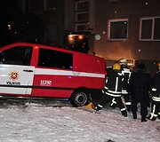Ugniagesiai Vilniuje antradienį gesino gaisrą