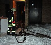 Ugniagesiai Vilniuje antradienį gesino gaisrą