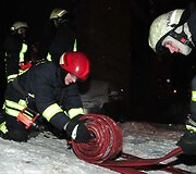 Ugniagesiai Vilniuje antradienį gesino gaisrą