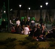 &Scaron;e&scaron;tadienio vakarą kultūros projekto &bdquo;Tebūnie naktis&ldquo; organizatoriai vilioja sostinėje pasigrožėti daugybe ypatingų meno projektų.