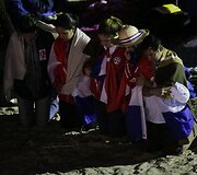Jaunimas susitiko su popiežiumi Rio de Žaneire