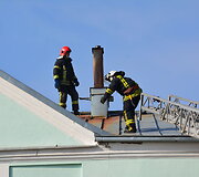 Gaisro vietoje