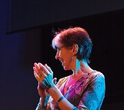 Pirmadienio vakarą Vilniuje koncertavo amerikiečių atlikėja Marcia Ball su grupe, surengusi vienintelį koncertą Baltijos &scaron;alyse.