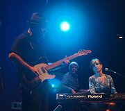 Pirmadienio vakarą Vilniuje koncertavo amerikiečių atlikėja Marcia Ball su grupe, surengusi vienintelį koncertą Baltijos &scaron;alyse.