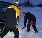 Skaitytojos Birutės užfiksuota ralio akimirka