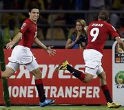 Egipto žaidėjai triumfuoja tapę čempionais