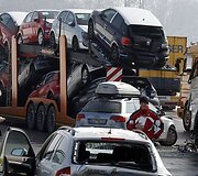 Avarija Vokietijos greitkelyje