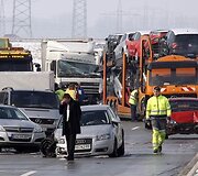 Avarija Vokietijos greitkelyje