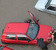 Liūtis Kaune, Baltų prospekte 