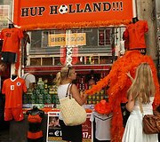 Amsterdamas sekmadienį gyvena futbolo nuotaikomis