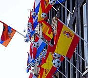 Amsterdamas sekmadienį gyvena futbolo nuotaikomis