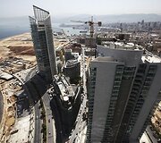 Intensyvios statybos Beirute